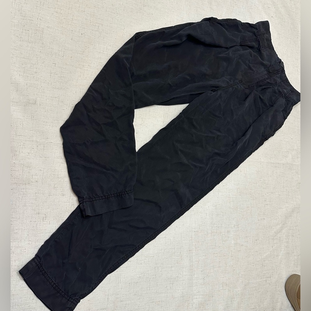 Free People Black Wide Leg Pants - Picture 3 of 13